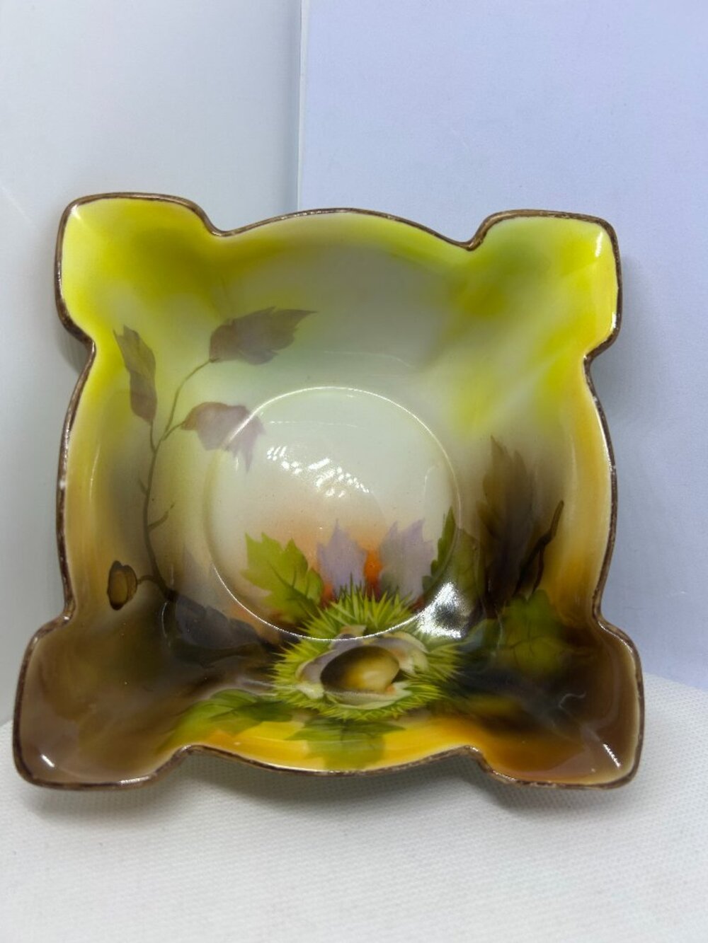 Antique! Noritake Hand Painted Porcelain Trinket/Candy Dish